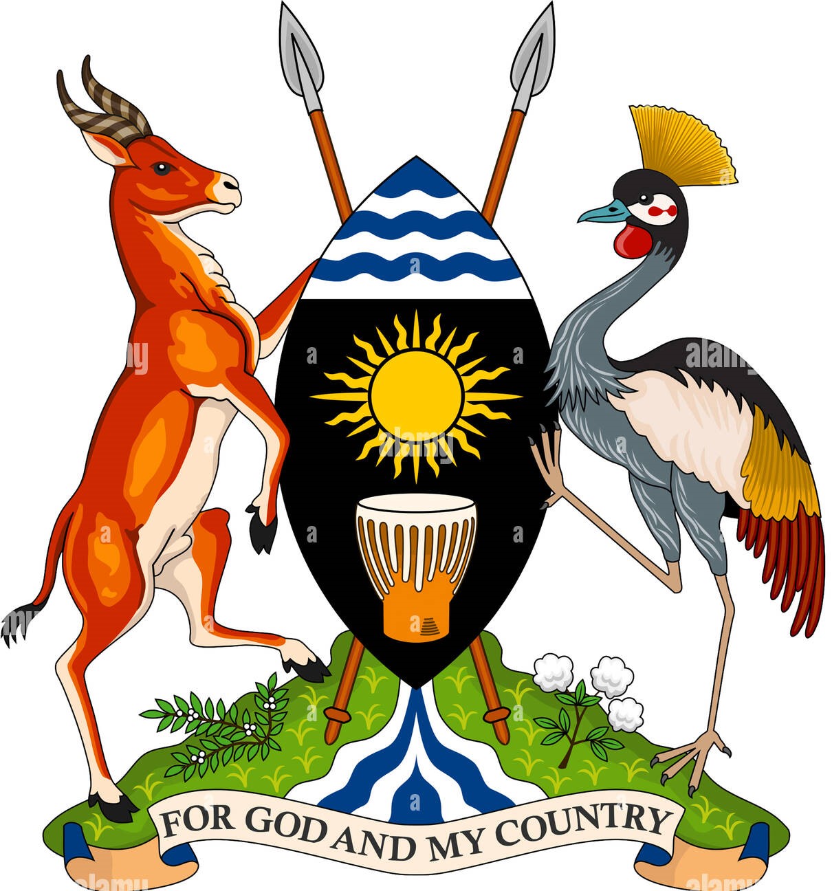 Uganda Coat of Arms